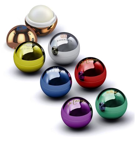 Metallic Lip Balm Ball