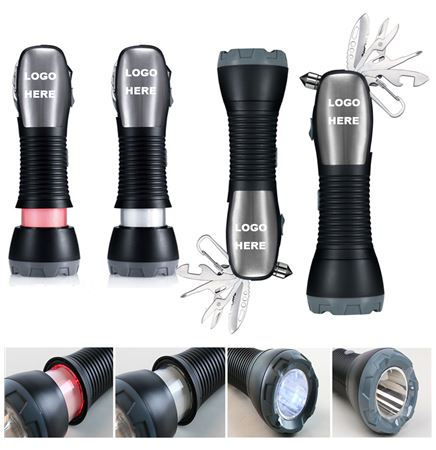 Multi Functional Emergency Tools / LED Flashlight Torches / Safety Hammers