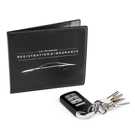 Car/Auto Glove Compartment Document Holder Case