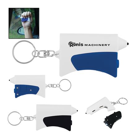Mini Emergency Auto Set Key Chain