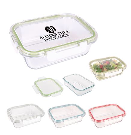 Fresh Prep Square Glass Food Container