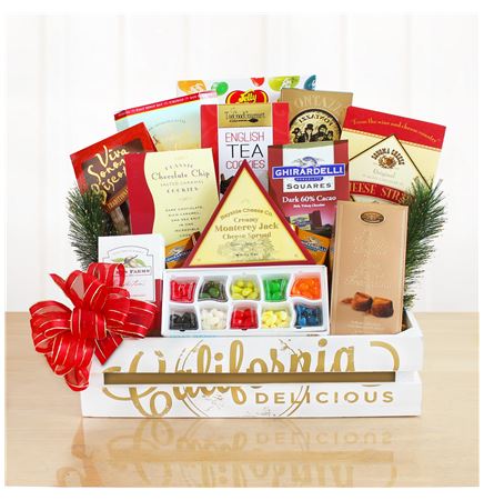 California Festive Gourmet Crate Gift