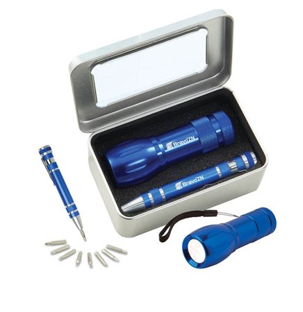 Gift set: FL01 Star Flashlight & KM401 Screwdriver set