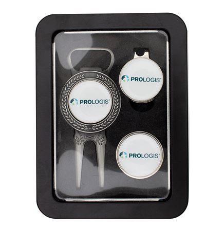 Deluxe Golf Gift Set - Divot Tool with Bottle Opener