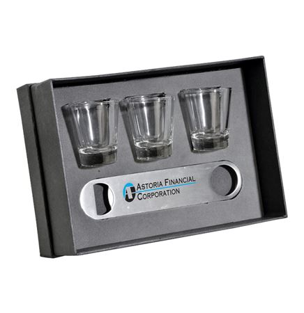 The Nordic Speed Opener and Shot Glass Gift Set