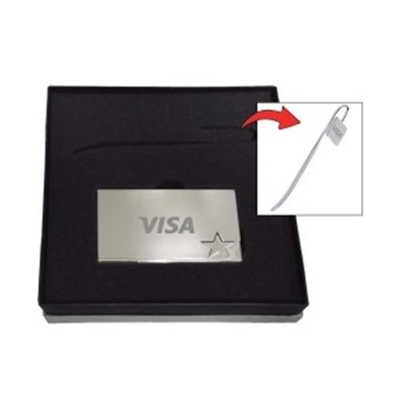 Cellini Gift Set w/ Bookmarks & Business Card Holder