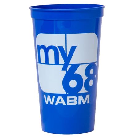 32 Oz. Smooth Stadium Cup (Screen Printed)