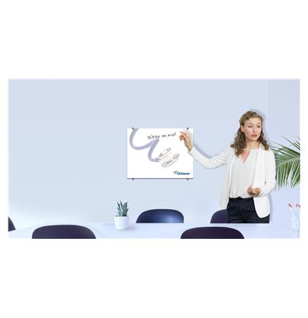 Custom Magnetic Glass Whiteboards 13.5x18