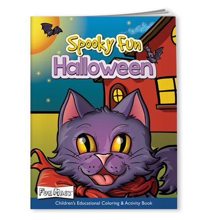 Fun Mask Coloring Book - Spooky Fun Halloween