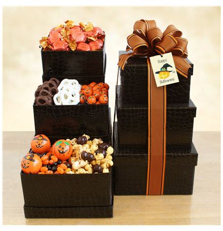 Happy Halloween Tower of Sweets