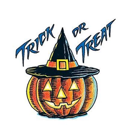 Trick or Treat Temporary Tattoo