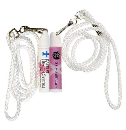 Breast Cancer Awareness SPF 15 Lip Balm With Lanyard