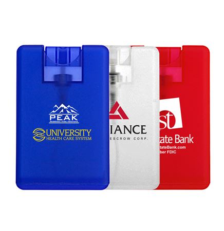 0.66 Oz. (20ml) Credit Card Hand Sanitizer (10 weeks)