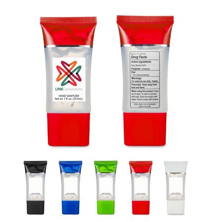 1 Oz. Hand Sanitizer Squeeze Tube