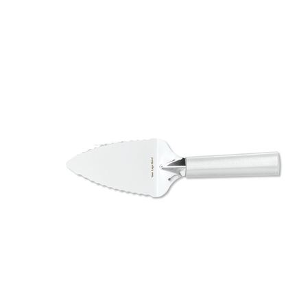 Serrated Pie Server w/ Silver Aluminum Handle