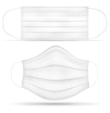 Face Masks - Standard Breathable and Disposable Cloth Face Masks - Set Of 150 Masks