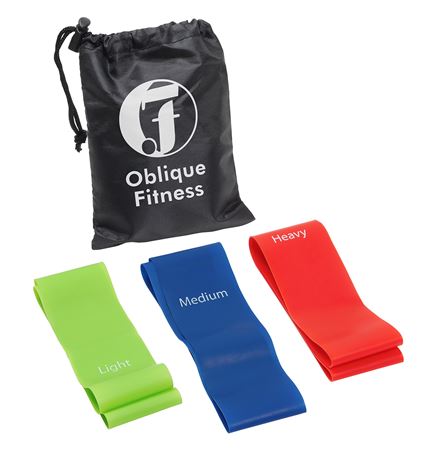 Power Grip 3-Piece Fitness Band Set
