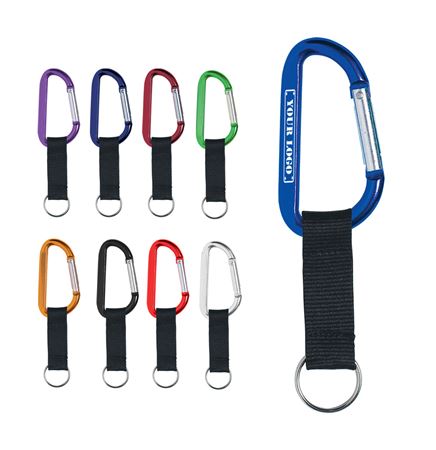 Anodized Carabiner Strap Key Chain