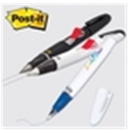 Classic Series Post-it® Custom Printed Flag & Pen (4CP)