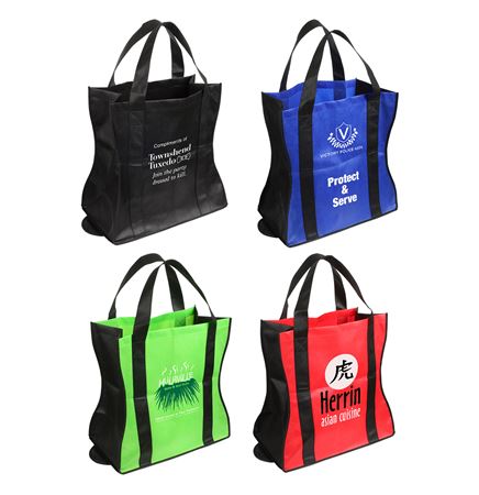 Wave Rider Folding Tote Bag