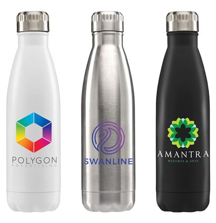 Ibiza - 17 oz. Double Wall Stainless Bottle - Full Color