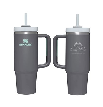 Stanley Drinkware Quencher H2.0 Flowstate Tumbler, 30 Oz., Charcoal