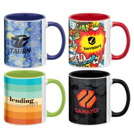 SimpliColor 11 oz. Ceramic Mug with ColorPop