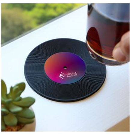 Vintage Record Coaster
