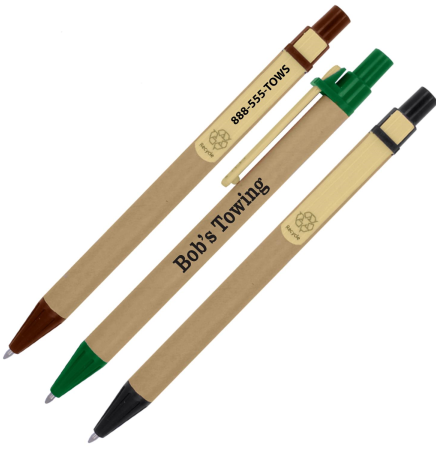 Eco-Friendly recycled cardboard barrel Pen