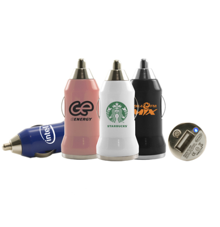 Compact USB Car Charger