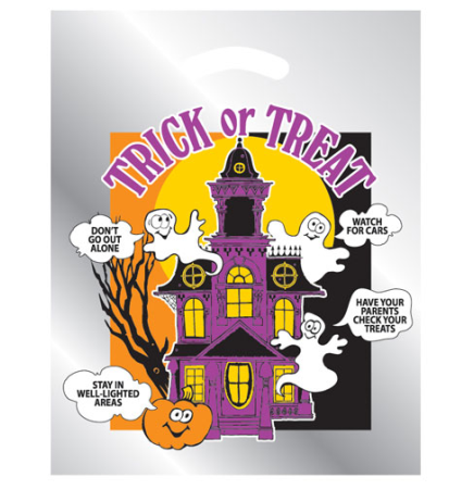 Metallic Silver Haunted House