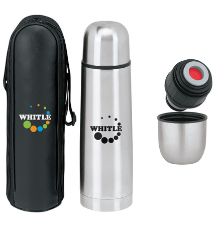 15 Oz. Thermos w/ Case