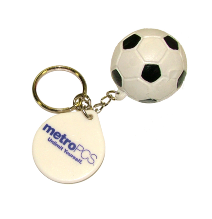 Soccer Ball Keychain
