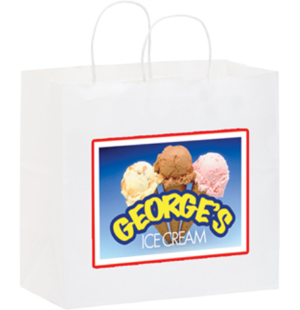Full Color White Carry Out